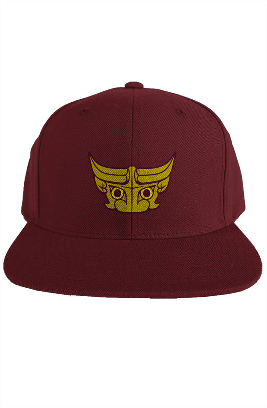 Chiyou Maroon Snapback