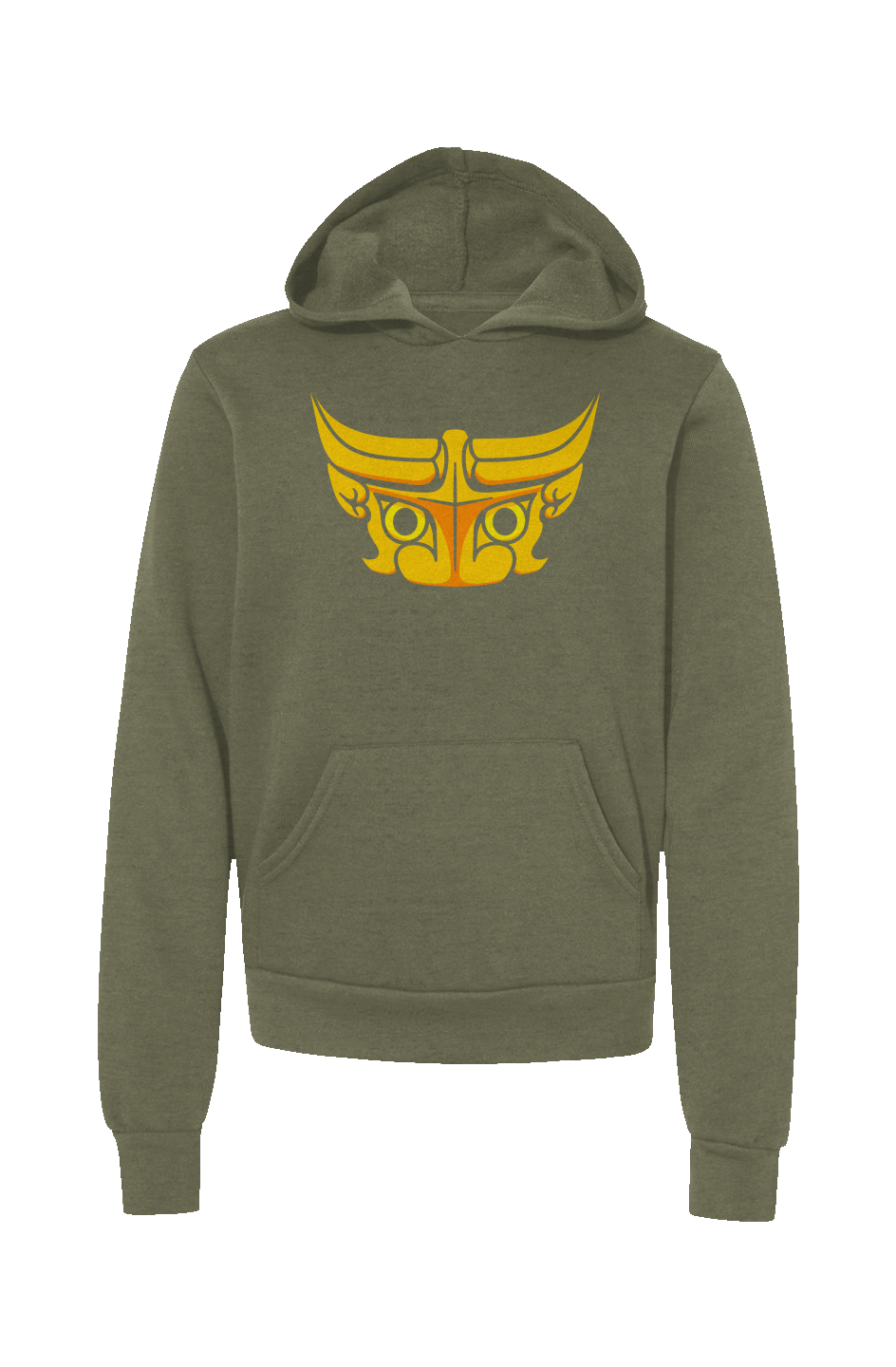 Youth Taotie Hoodie Green