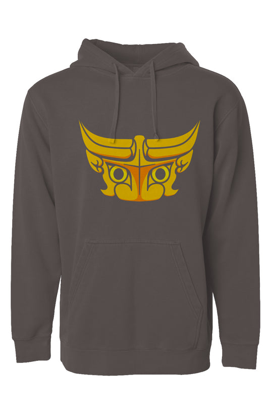 Taotie Hoodie Smoke