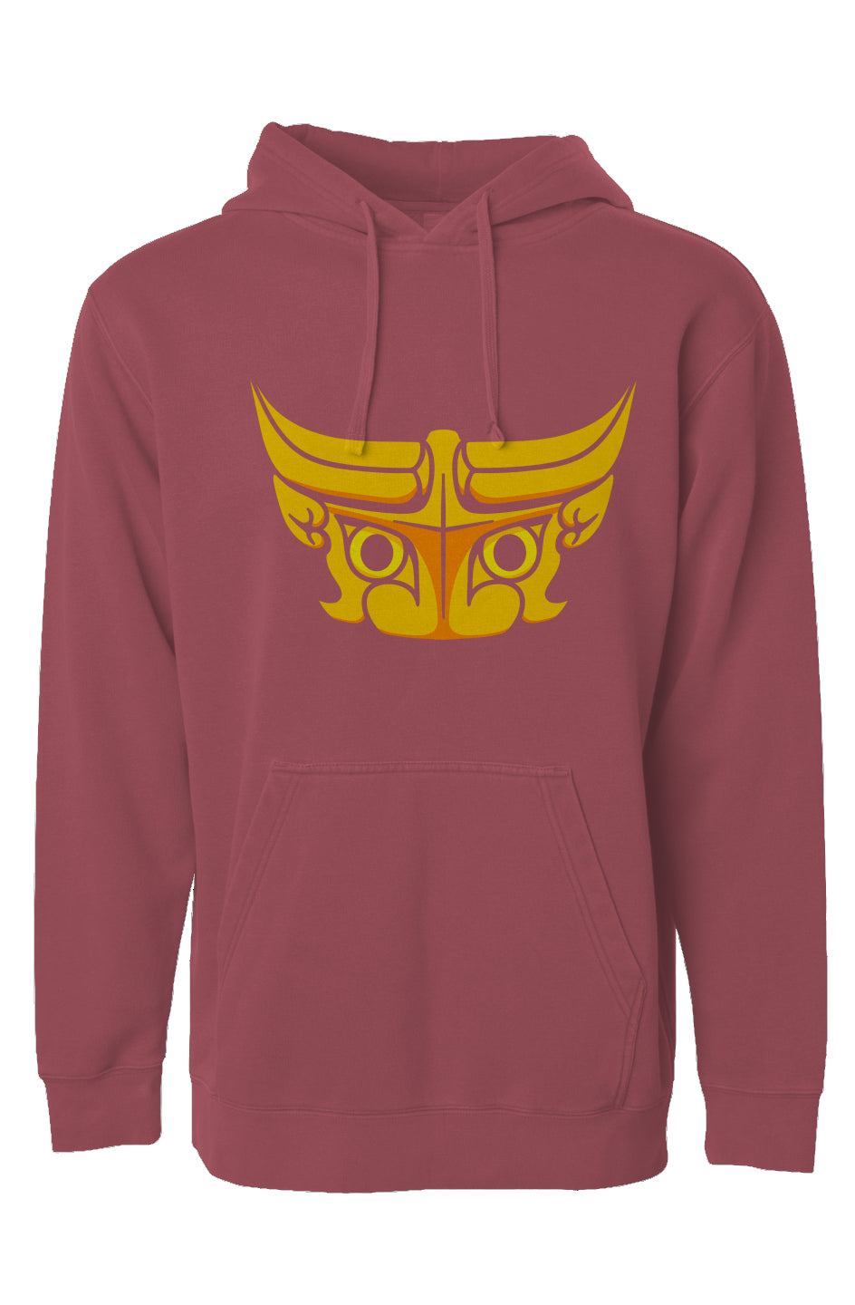 Taotie Hoodie Red
