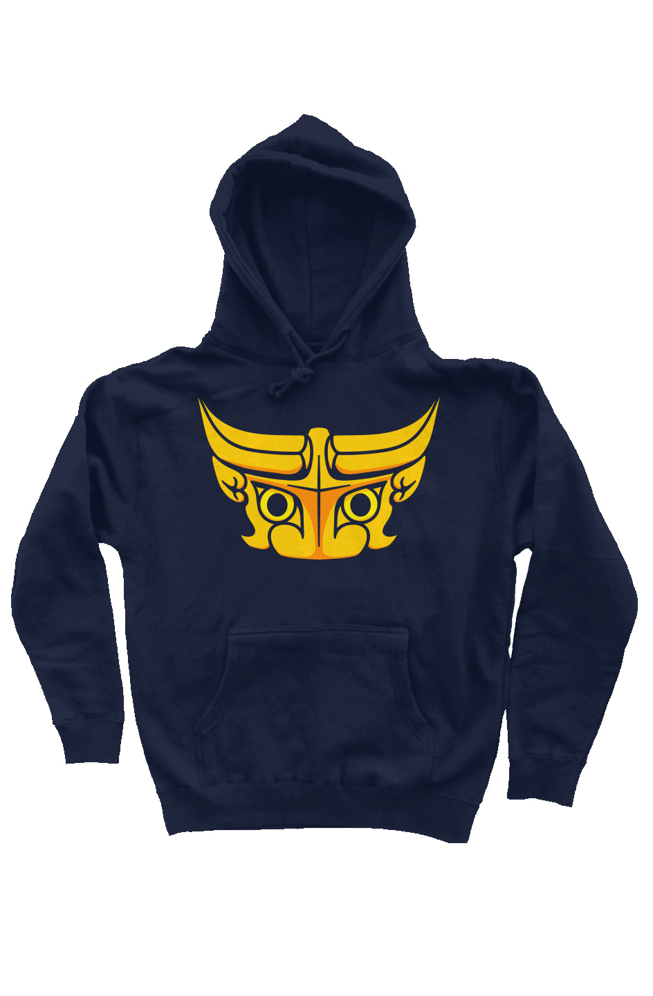 Taotie Hoodie Navy